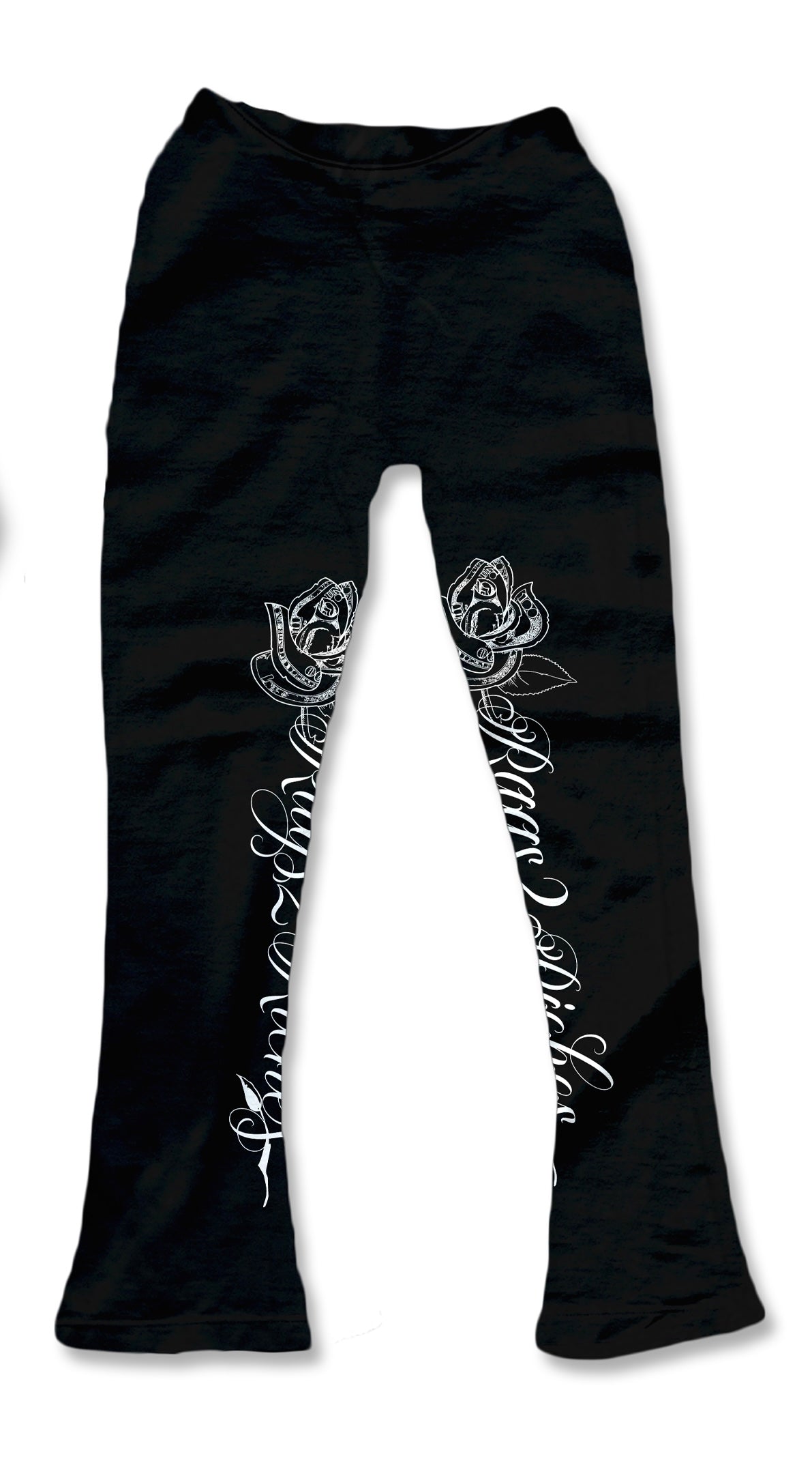 Money Rose Flare Pants